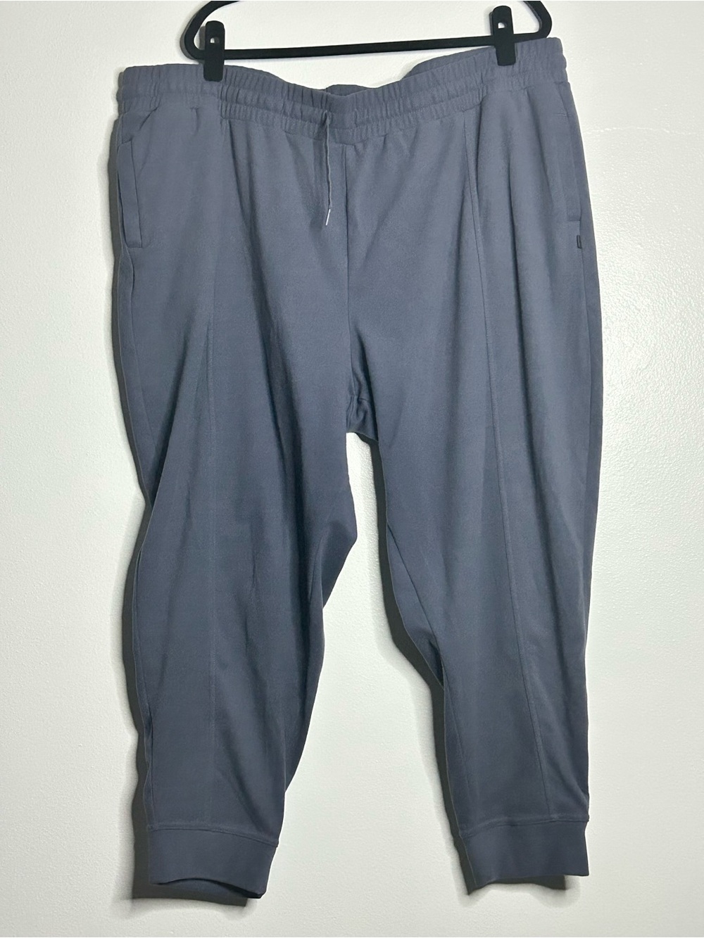 GUC Mondetta Slate Grey High Rise Front Seam Jogger Pants Plus Size 3X